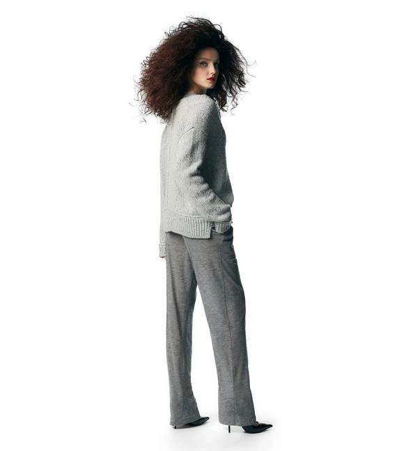 TOM FORD CASHMERE PJ PANTS - GREY MELANGE - Image 3