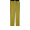 TOM FORD STRETCH SILK SATIN PJ PANTS - ARMY GREEN