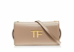 TOM FORD BOX PALMELLATO TF MINI BAG - SILK TAUPE