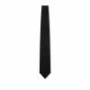 TOM FORD IRREGULAR CANVAS TIE - BLACK