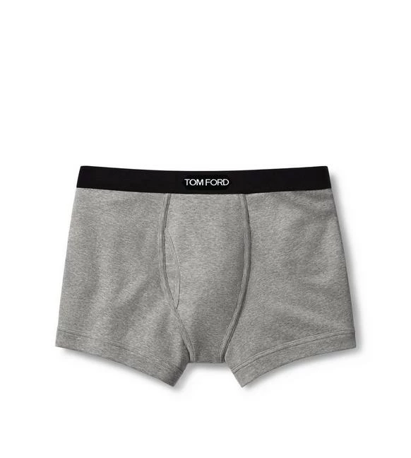 TOM FORD COTTON BOXER BRIEFS - GREY