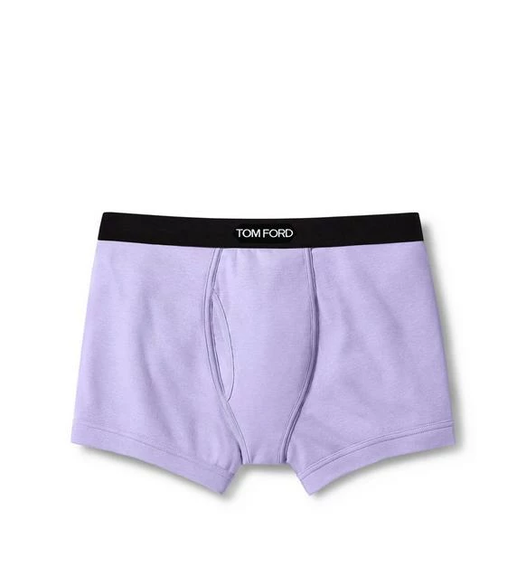 TOM FORD COTTON BOXER BRIEFS - LILAC