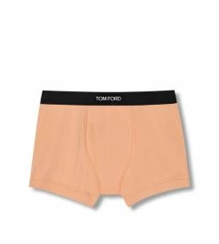 TOM FORD COTTON BOXER BRIEFS - LIGHT ORANGE
