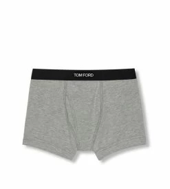 TOM FORD COTTON MODAL BOXER BRIEFS - GREY