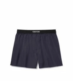 TOM FORD COTTON BOXERS - DARK GREY