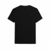 TOM FORD COTTON MODAL CREWNECK T-SHIRT - BLACK