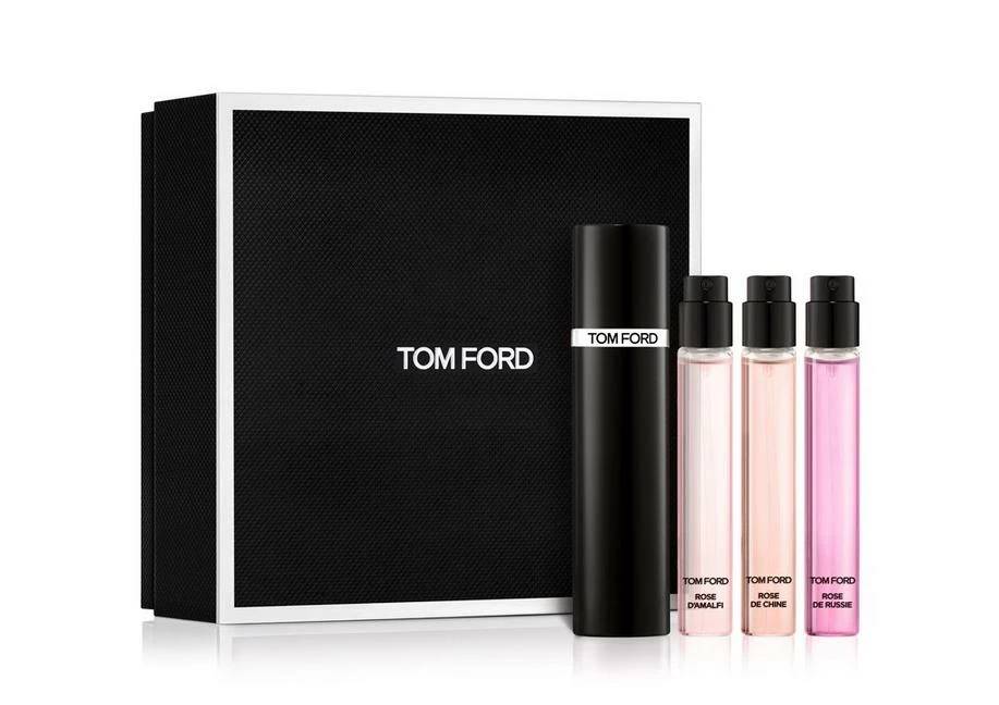 TOM FORD PRIVATE BLEND ROSES EAU DE PARFUM TRAVEL COLLECTION WITH ATOMIZER - ONE COLOR