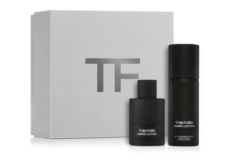 TOM FORD OMBRE LEATHER EAU DE PARFUM AND ALL OVER BODY SPRAY SET - ONE COLOR