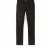 TOM FORD STRAIGHT FIT STRETCH JAPANESE SELVEDGE DENIM - BLACK