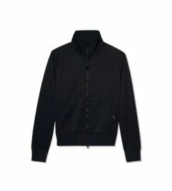 TOM FORD TECHNICAL FUNNEL NECK - BLACK