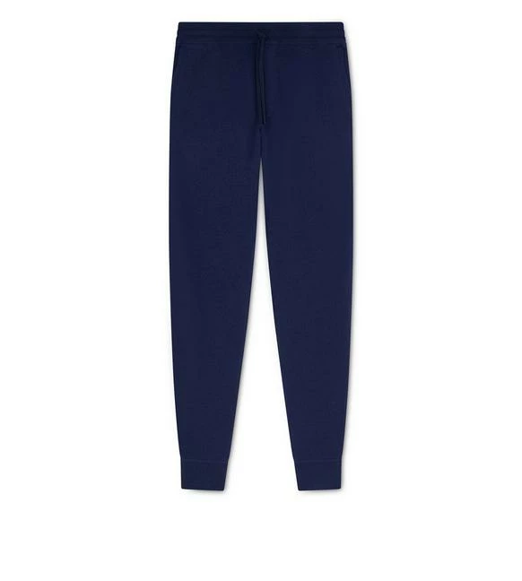 TOM FORD SEAMLESS CASHMERE SWEATPANTS - DARK BLUE