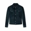 TOM FORD CASHMERE SUEDE WESTERN JACKET - PETROL