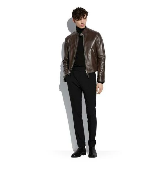 TOM FORD NAPPA PLONGE CAFÉ RACER - DARK BROWN - Image 2