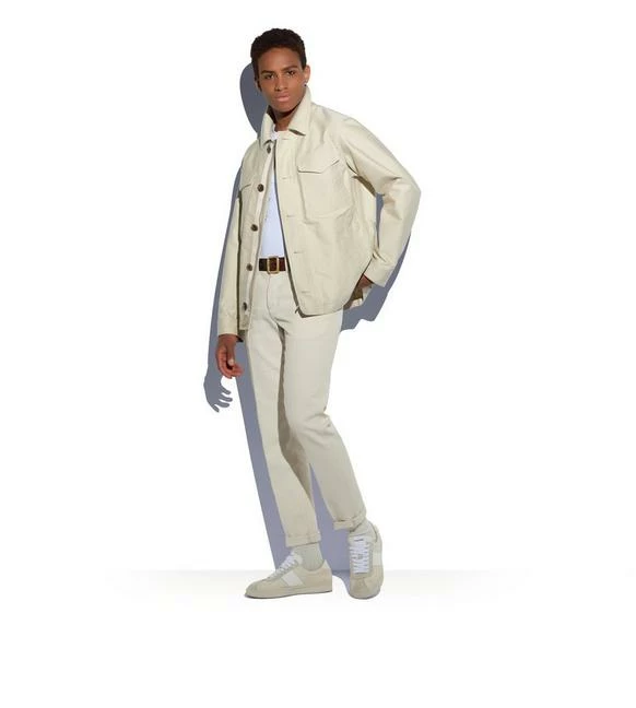 TOM FORD MILITARY COTTON OUTERSHIRT - IVORY - Image 2