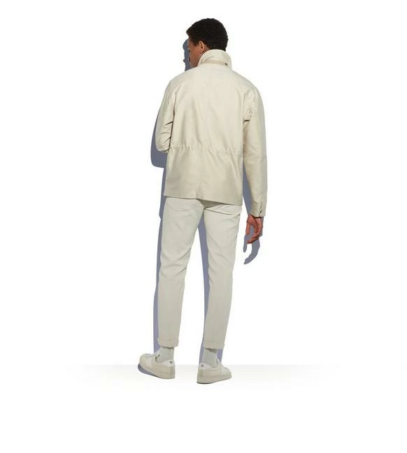 TOM FORD MILITARY COTTON OUTERSHIRT - IVORY - Image 3