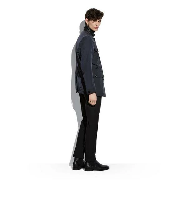 TOM FORD TECHNO LIGHT-FILL MILITARY JACKET - NAVY - Image 3