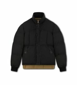 TOM FORD TECHNO LIGHTWEIGHT DOWN FUNNEL BLOUSON - BLACK