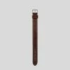 TOM FORD STITCHED LEATHER STRAP - CHESTNUT