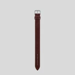 TOM FORD PEBBLE GRAIN LEATHER STRAP - ESPRESSO