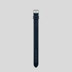 TOM FORD PEBBLE GRAIN LEATHER STRAP - INDIGO