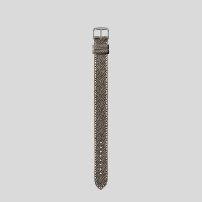 TOM FORD PEBBLE GRAIN LEATHER STRAP - PEBBLE