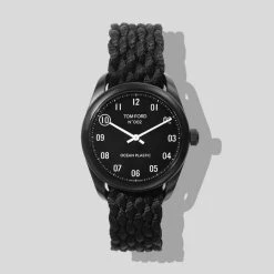 TOM FORD 002 OCEAN PLASTIC WATCH - 002 OCEAN PLASTIC WATCH BLACK