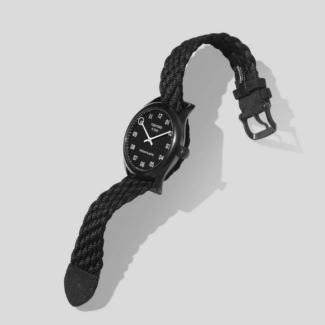 TOM FORD 002 OCEAN PLASTIC WATCH - 002 OCEAN PLASTIC WATCH BLACK - Image 2