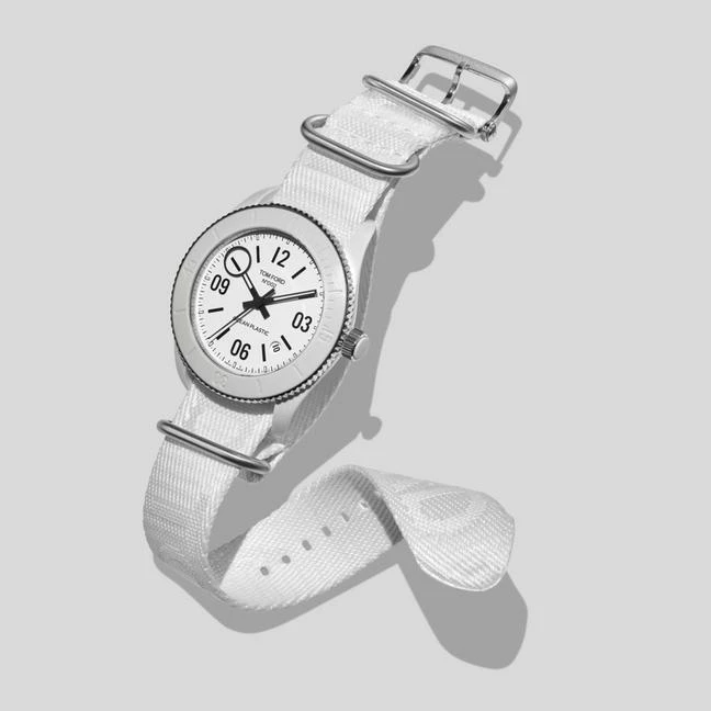 TOM FORD 002 OCEAN PLASTIC SPORT WATCH - WHITE - Image 2