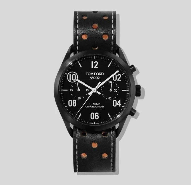 TOM FORD 002 LIMITED EDITION CHRONOGRAPH - BLACK