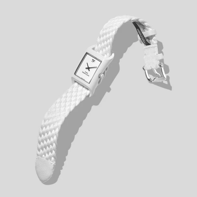 TOM FORD 004 OCEAN PLASTIC WATCH - WHITE - Image 2